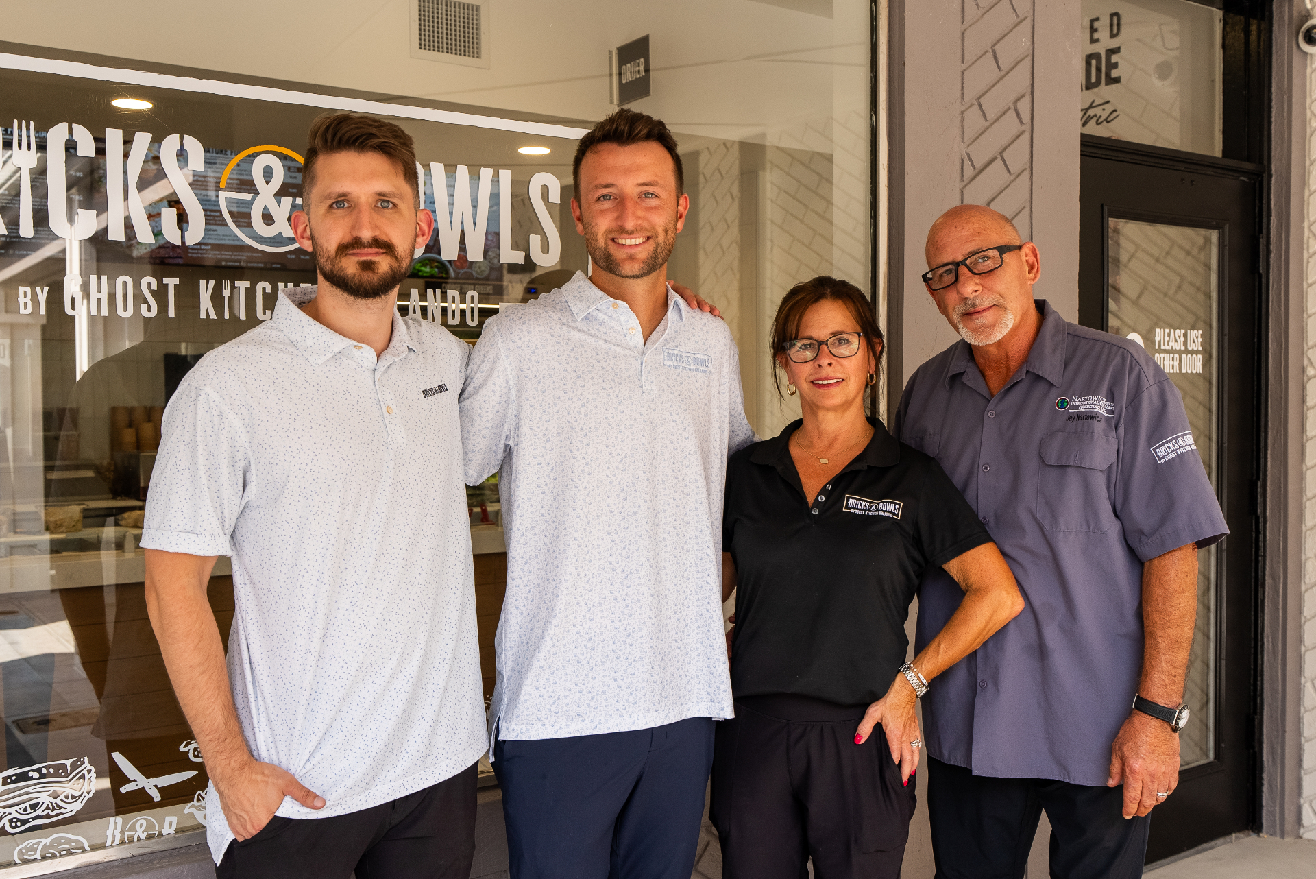 The Nartowicz family, founders of Ghost Kitchen Orlando