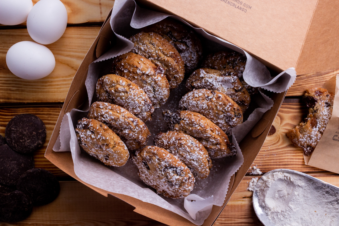 Belgian Chocolate Caramel Cookies