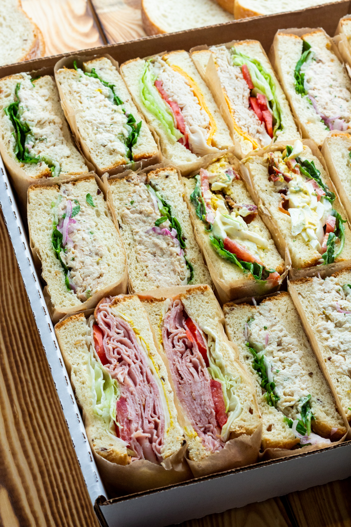 Focaccia Sandwich Trays